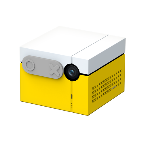 KYNIQO Playfield AI motion game console in Sunshine Yellow
